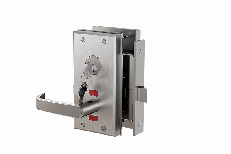 Indicated Bathroom Latch